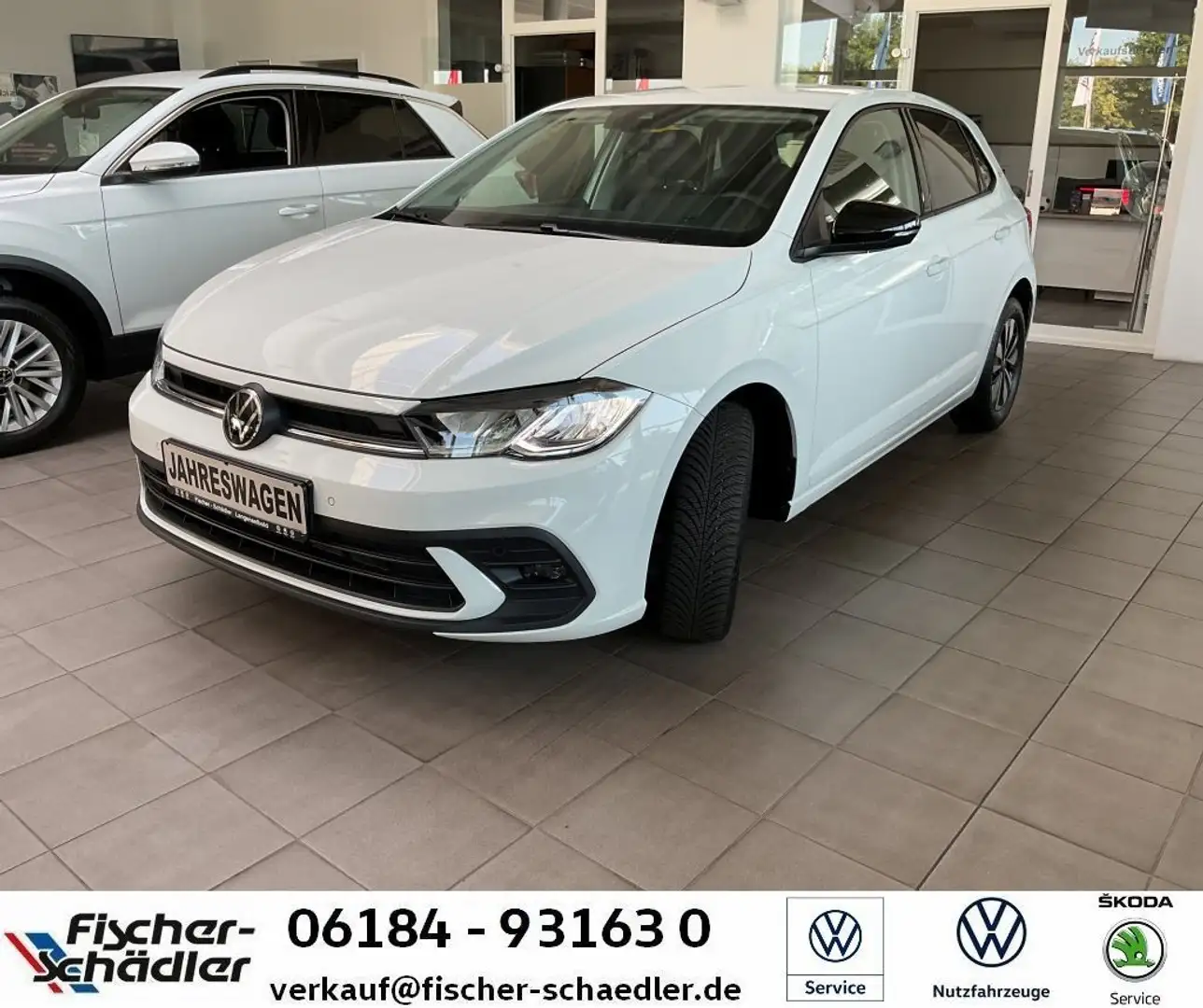 Volkswagen Polo Goal Goal 1.0TSI*DSG*AHK*Navi*RearView*LED* Wit - 1