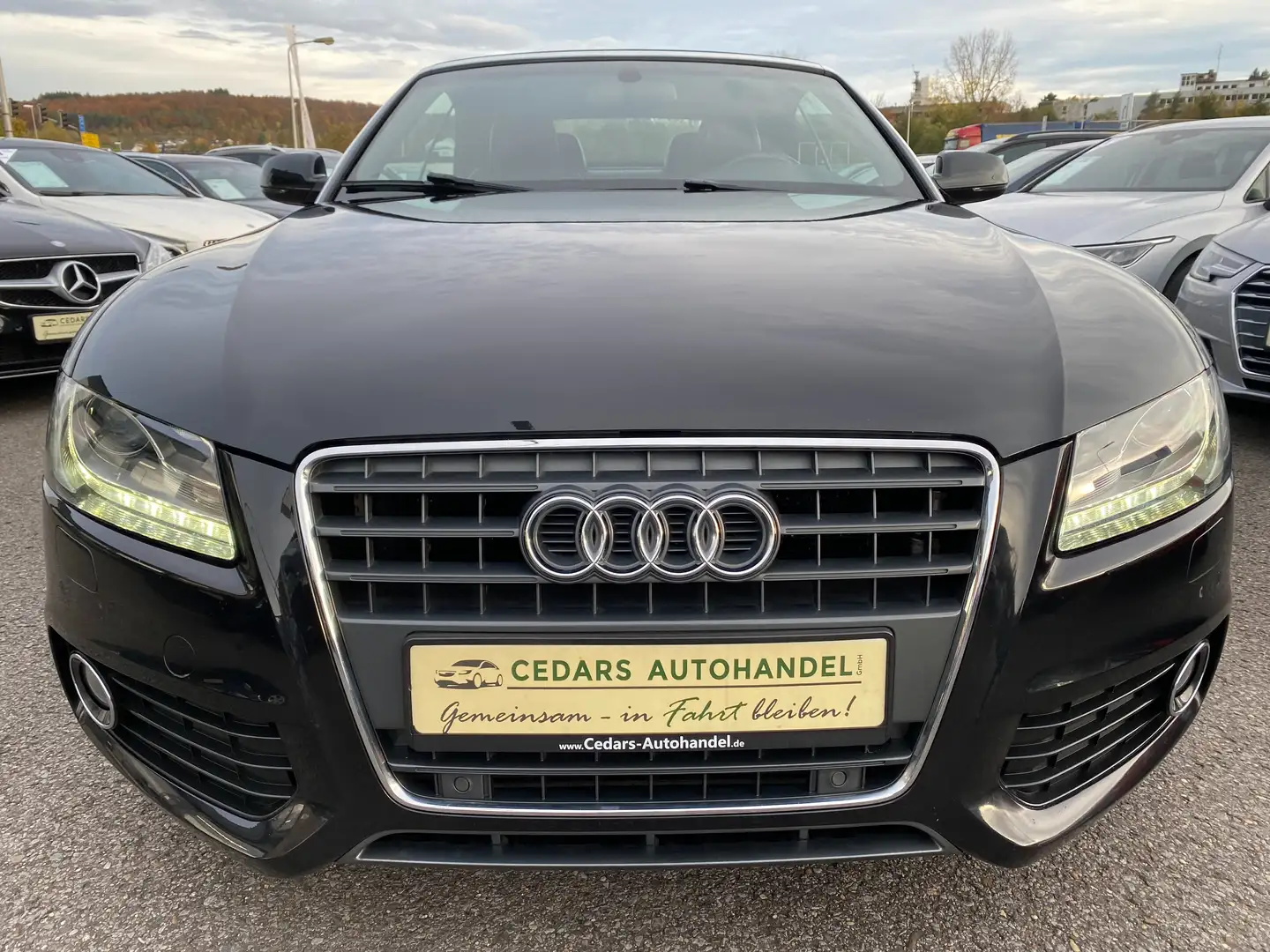 Audi A5 Cabrio 2.0 TFSI Aut. 155kW S line Sport Navi Xenon Schwarz - 2