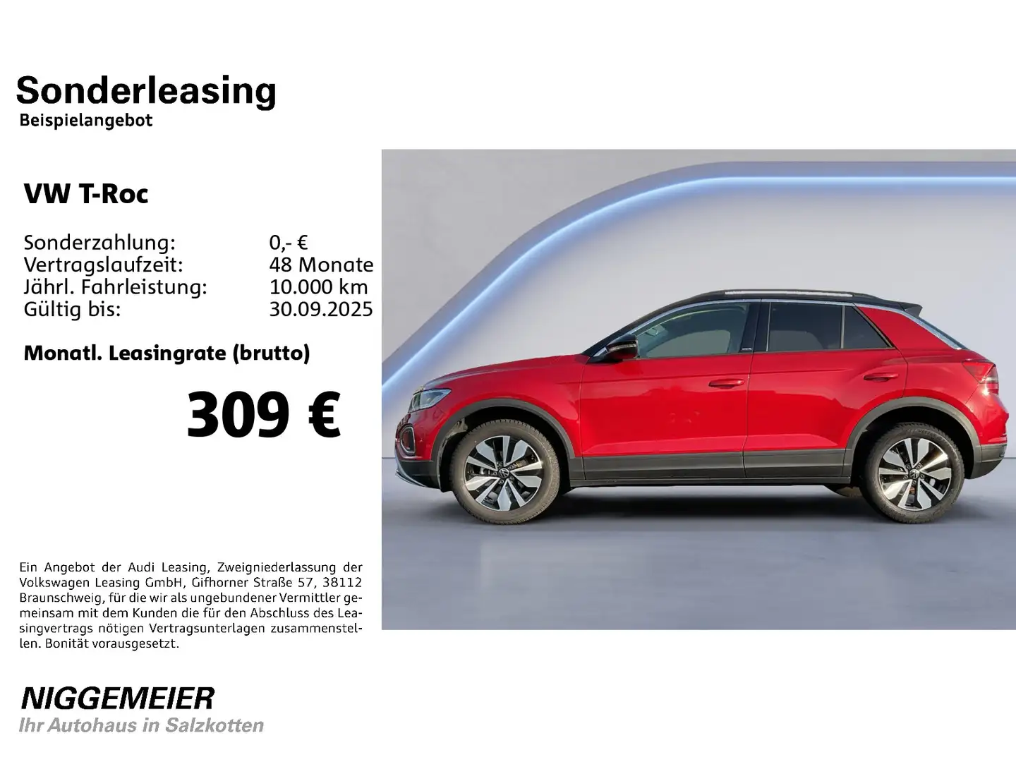 Volkswagen T-Roc 1.5TSI MOVE NAVI+LED+ACC+APP-CONNECT Rot - 2