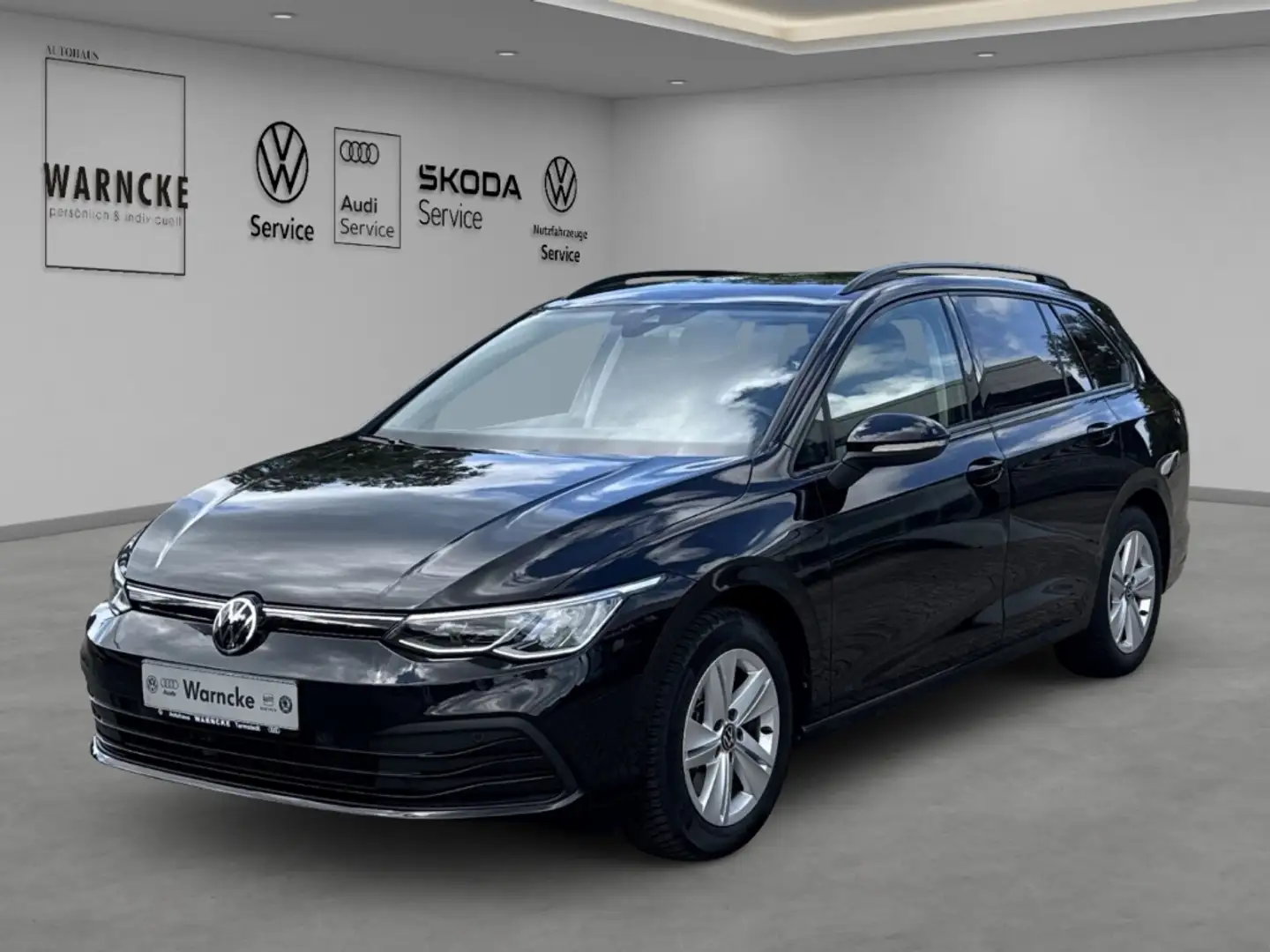 Volkswagen Golf VIII 2.0 TDI Life NAV LED PDC SHZ LM GJR Anschl.-G Noir - 1