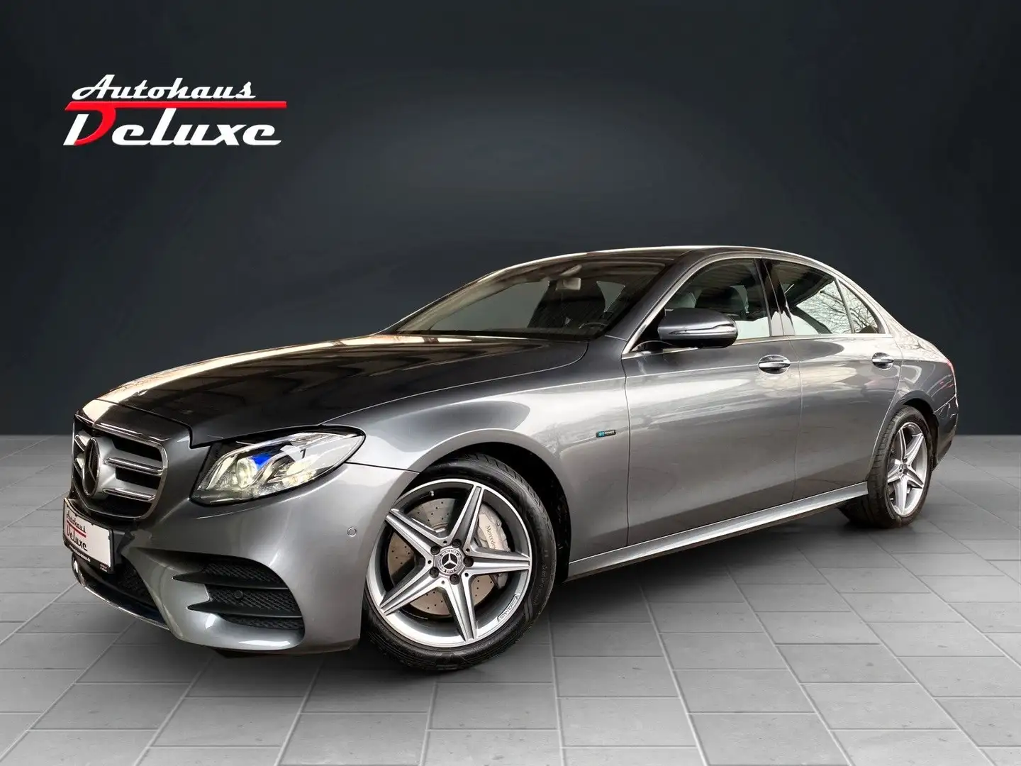 Mercedes-Benz E 300 de AMG-LINE NAVI-360°KAMERA-DISTRONIC-STHZ- Grigio - 1