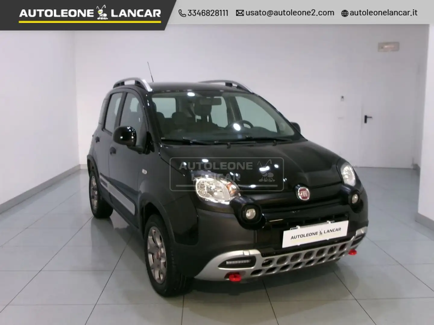 Fiat Panda 4x4 1.3 mjt Cross 80cv 5 Posti OK NEOPATENTATI Noir - 1