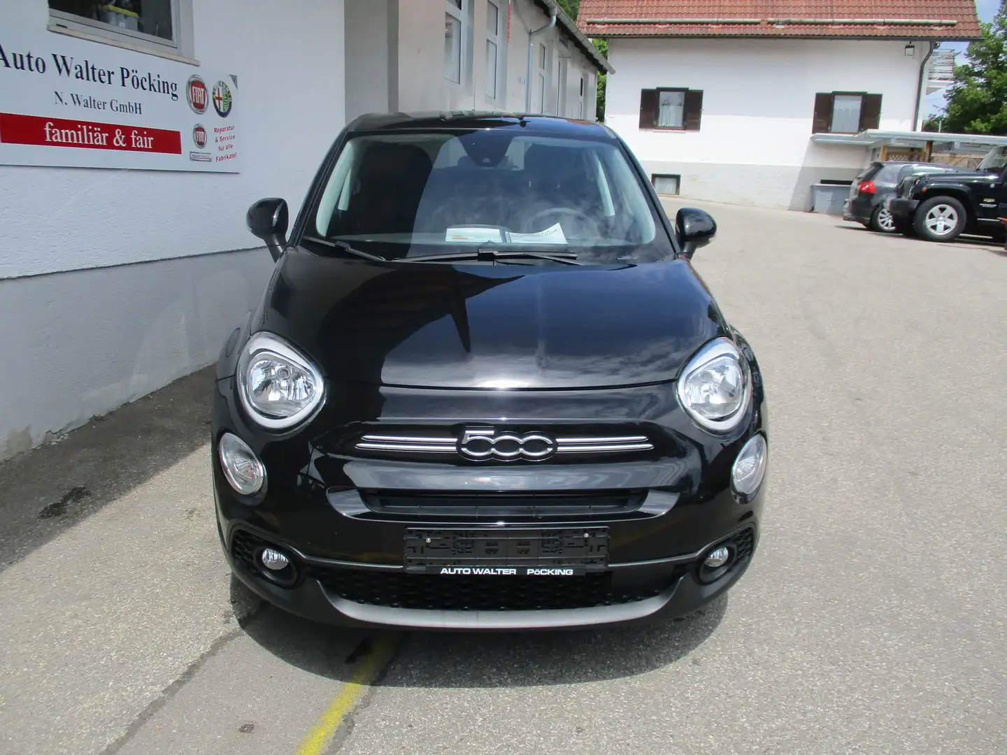 Fiat 500X 1.0 Club, Klima, Komfort, ESP, eFh, ZV m. FFB Zwart - 2