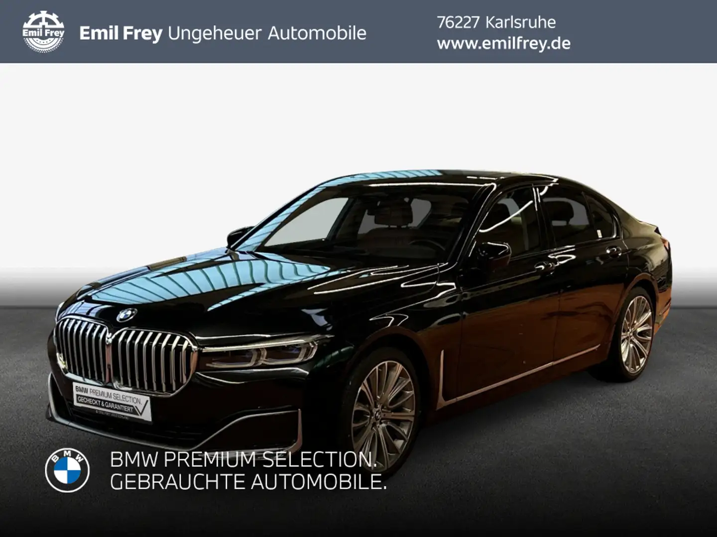 BMW 740 d xDrive Schwarz - 1