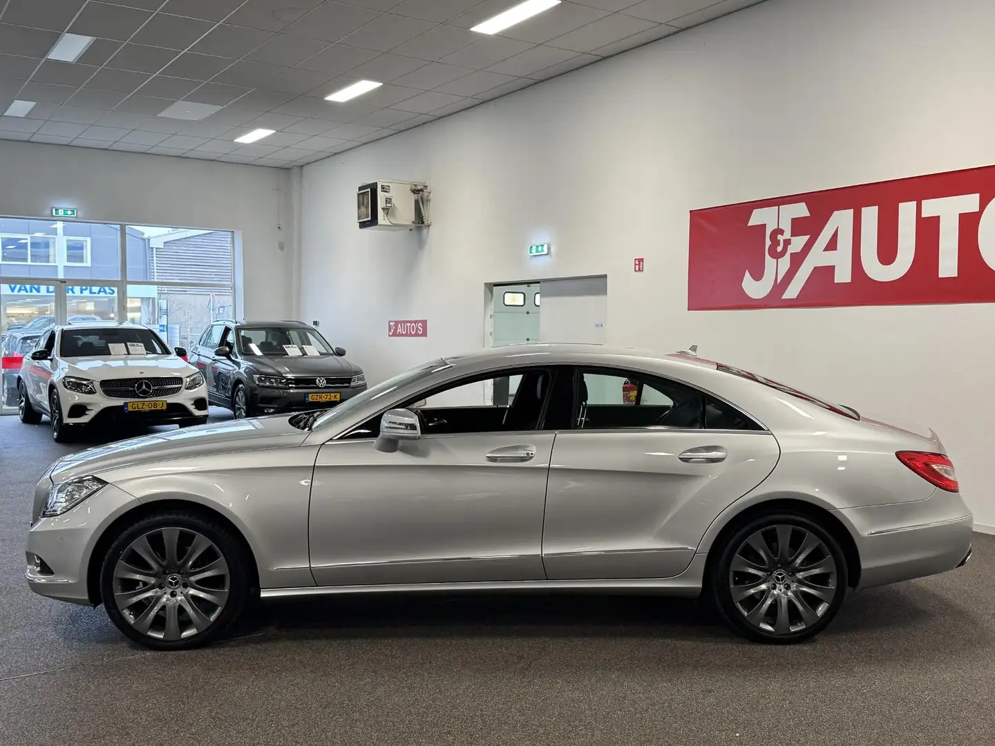 Mercedes-Benz CLS 350 NAVIGATIE/CAMERA, CRUISE, LEER, 306 PK Grijs - 2