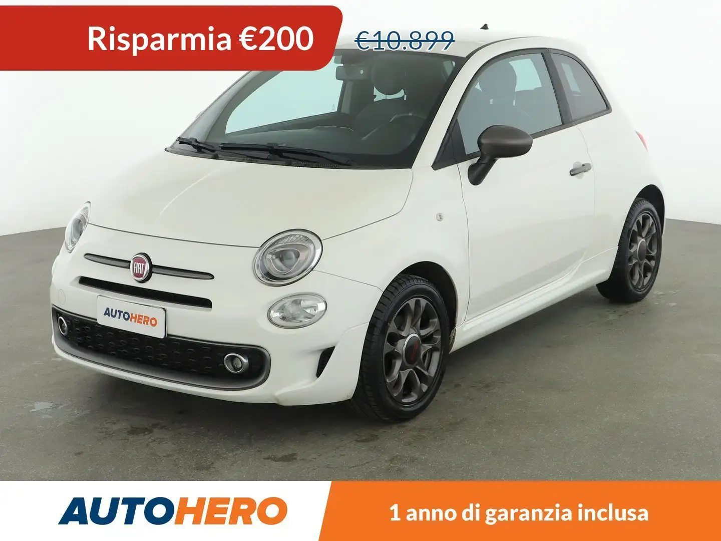Fiat 500 1.2 S Blanc - 1