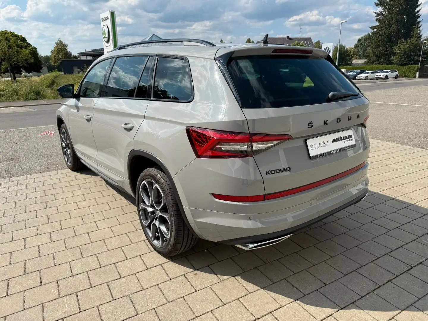 Skoda Kodiaq RS 4x4 AHK|NAVI|CANTON Grijs - 2