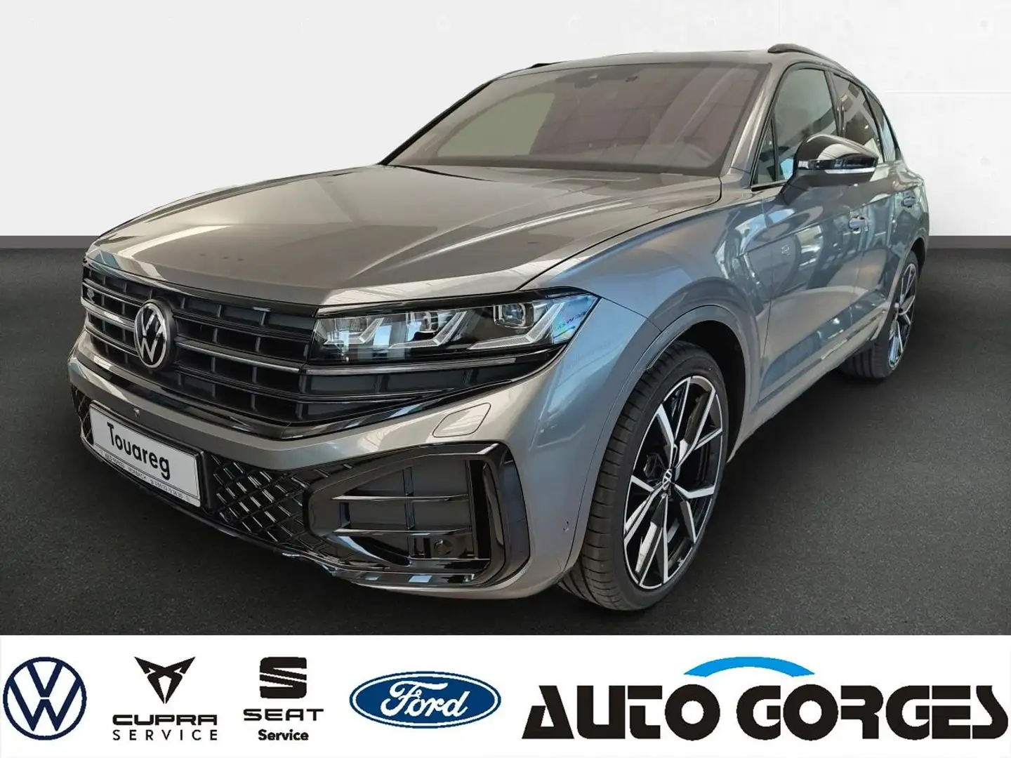 Volkswagen Touareg R-Line 3.0 l V6 TDI SCR 4MOTION +LUFTFEDERUNG+ Gris - 1