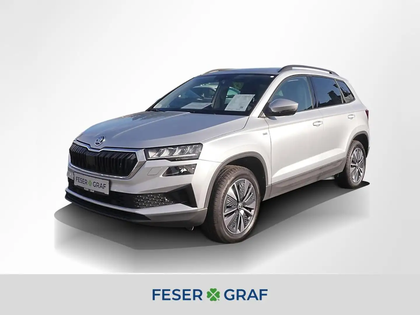 Skoda Karoq 1.0 TSI Tour LED RüKa Smart Link Sitzh. Silber - 1