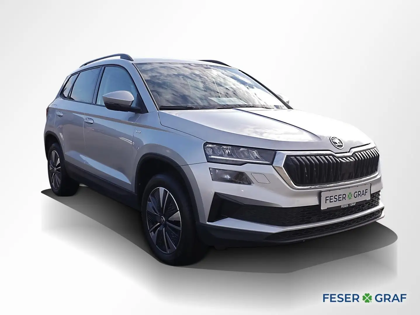 Skoda Karoq 1.0 TSI Tour LED RüKa Smart Link Sitzh. Silber - 2