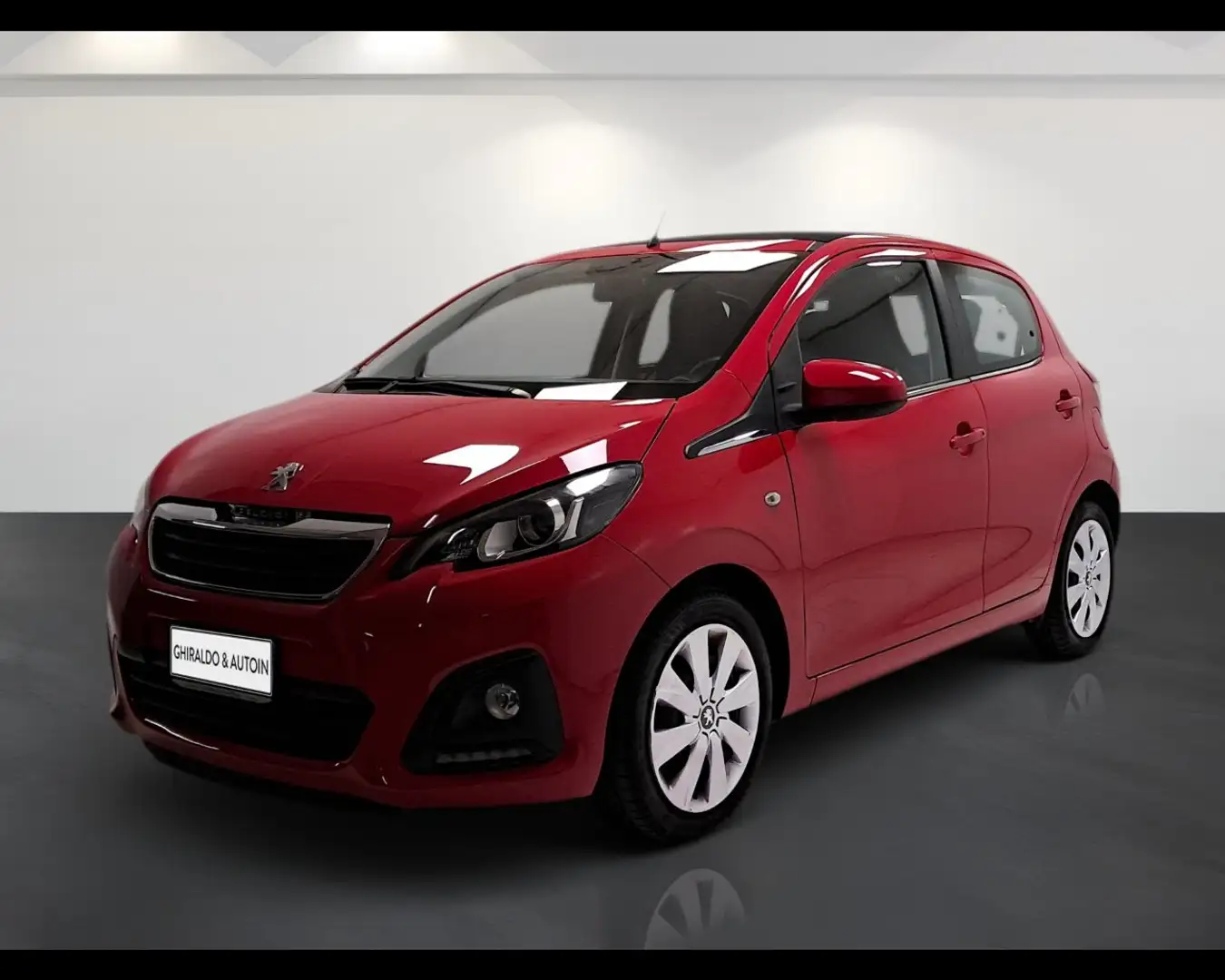 Peugeot 108 Decappottabile 5p 1.0 vti Active Top! E6 Rosso - 1