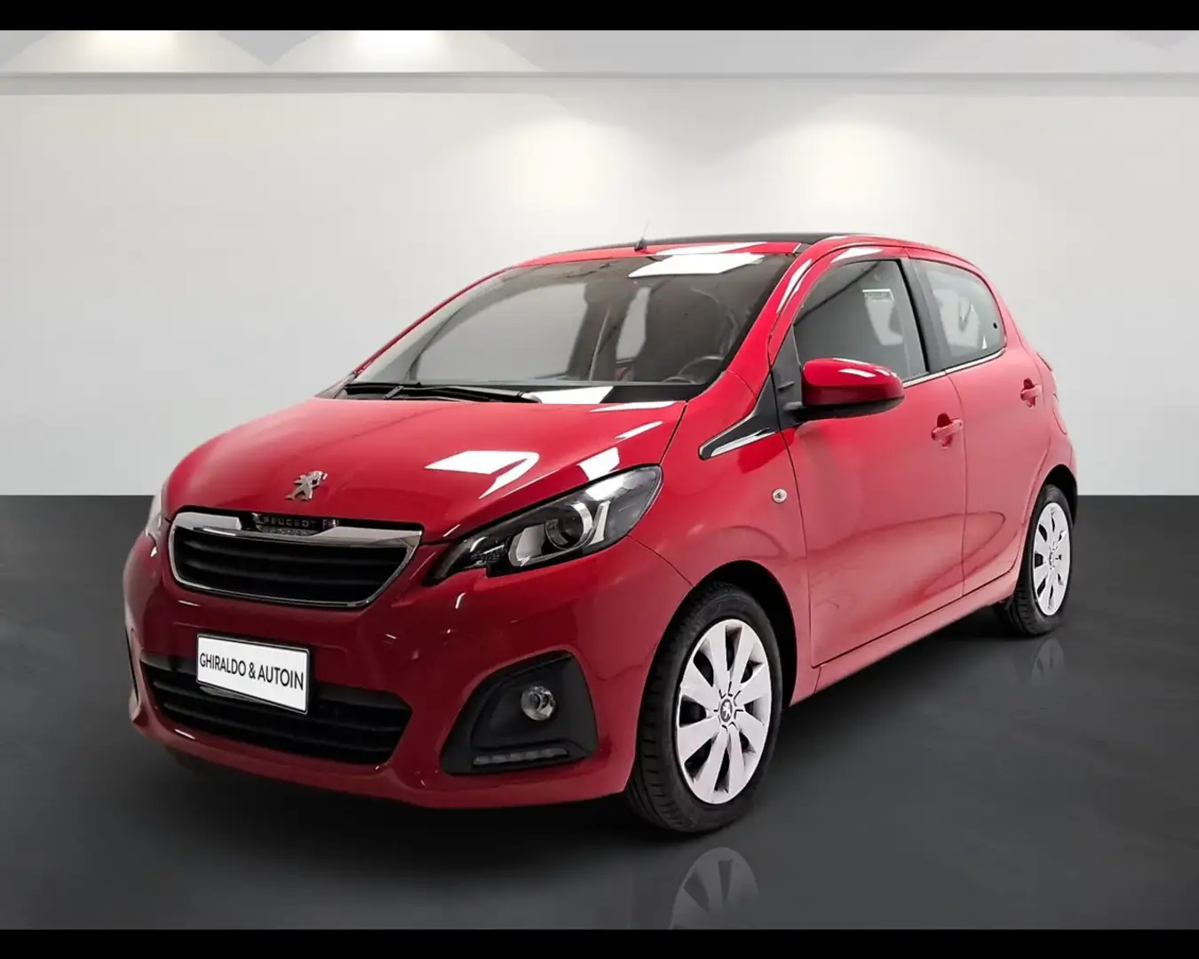 Peugeot 108 Decappottabile 5p 1.0 vti Active Top! E6 Rosso - 2