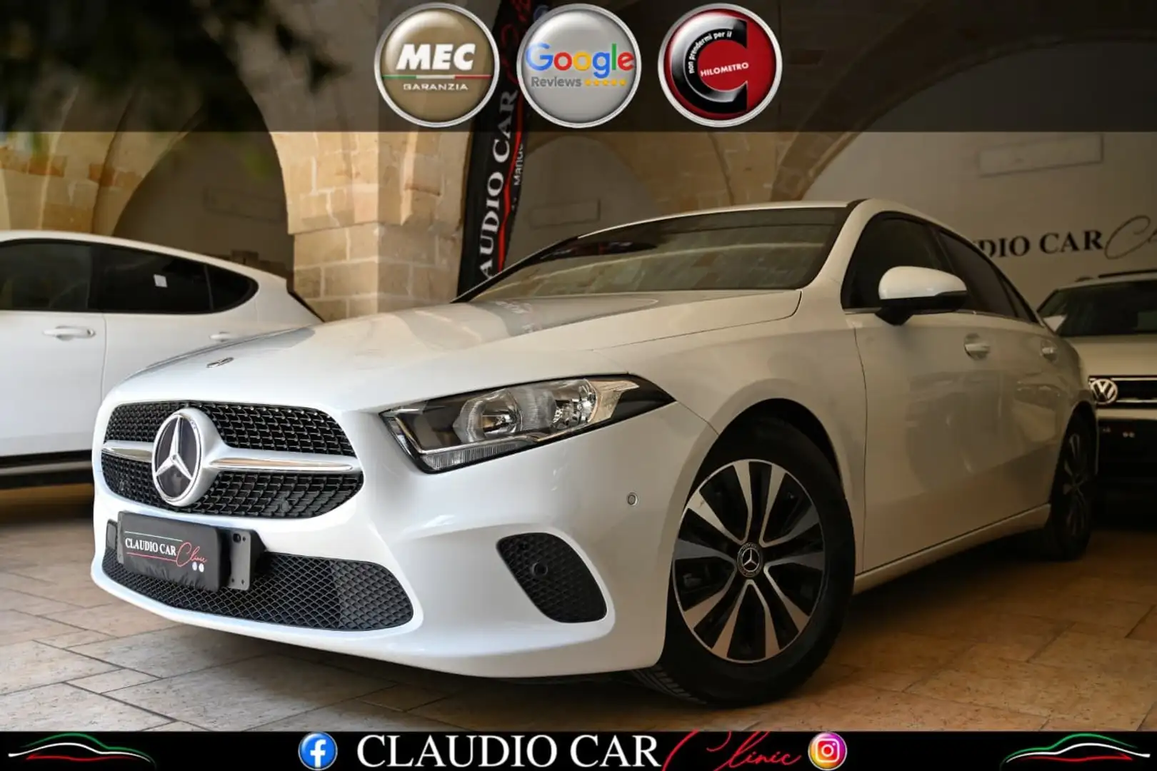 Mercedes-Benz A 180 A 180 d SEDAN auto Bianco - 1