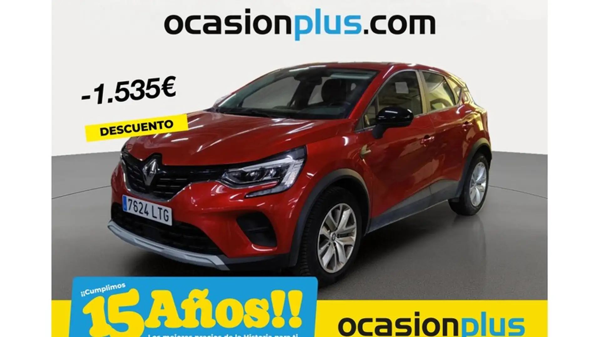 Renault Captur TCe GPF Micro Híbrido Intens 103kW Rood - 1