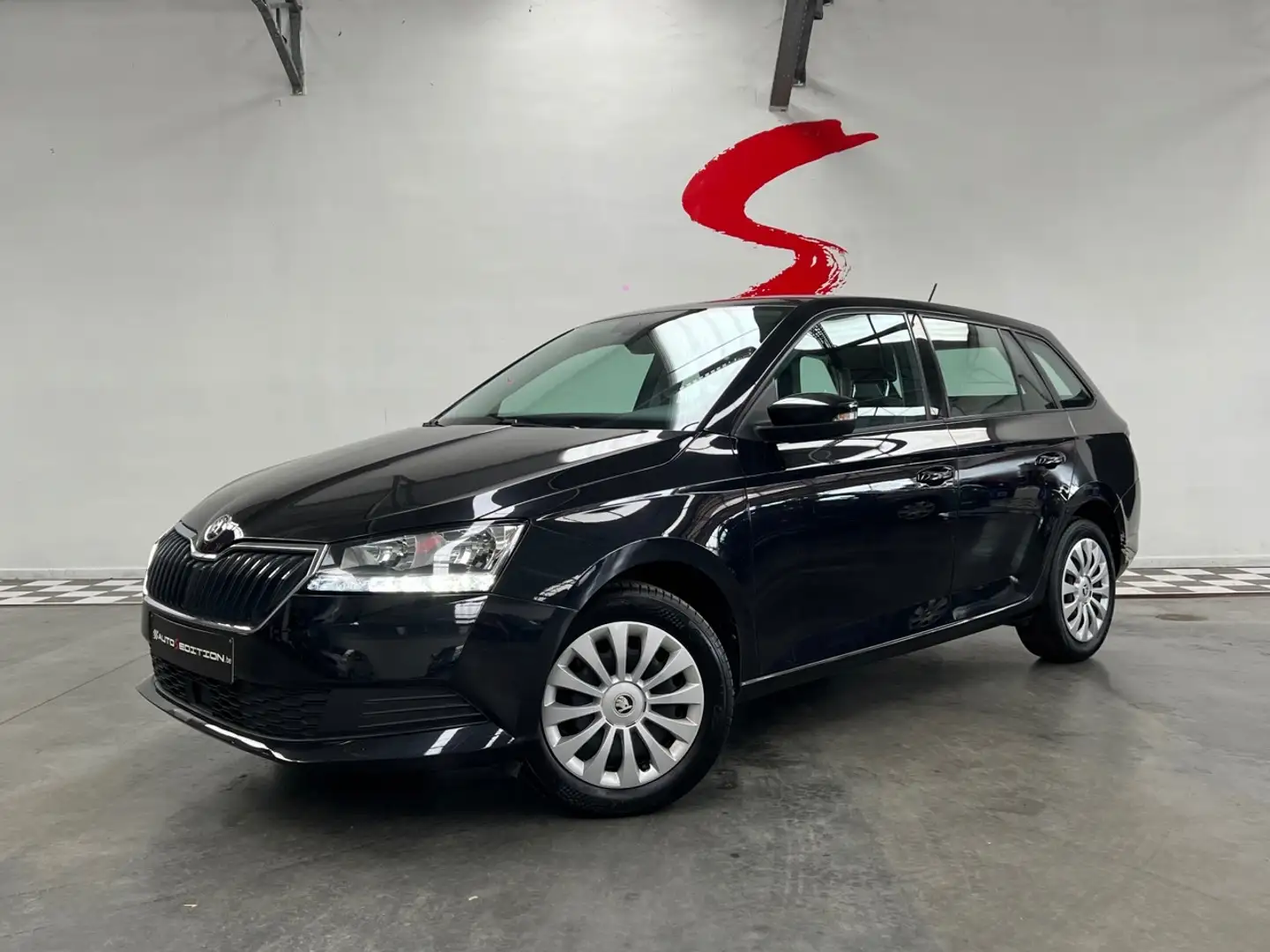 Skoda Fabia SW 1.0i Break Zwart - 1