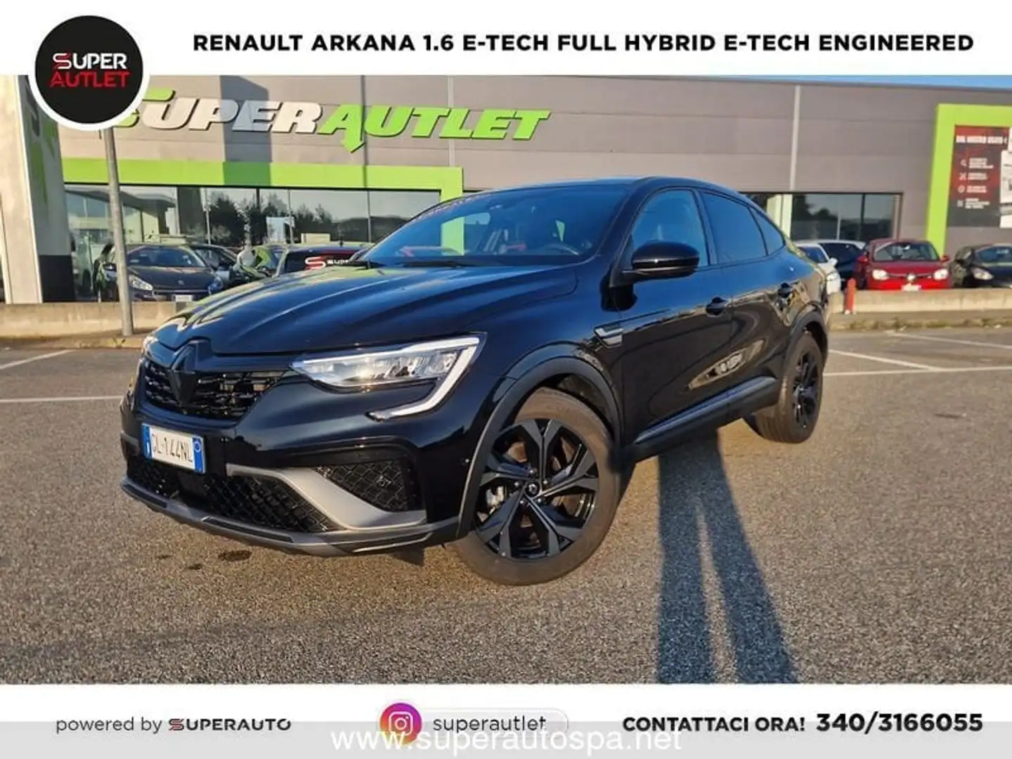 Renault Arkana 1.6 E-Tech full hybrid E-Tech Engineered Au Fekete - 1
