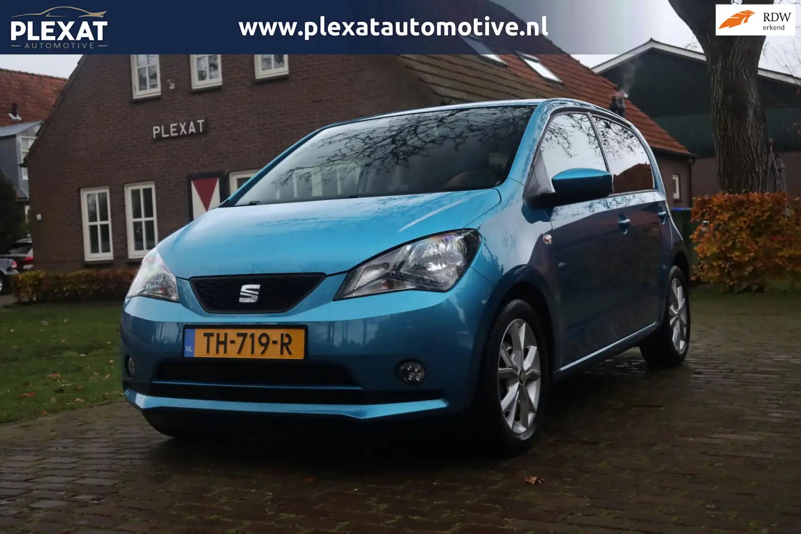 SEAT Mii 1.0 Sport Intense | Uniek | Lichtmetaal | Slechts Blauw - 1