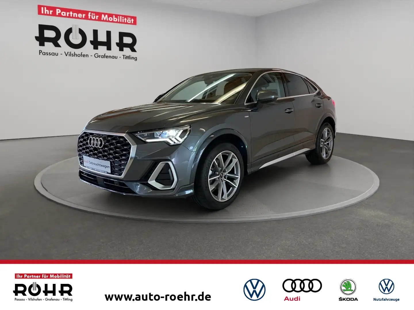 Audi Q3 Sportback S line 35 TFSI S tronic (Garantie 11/202 Gris - 1