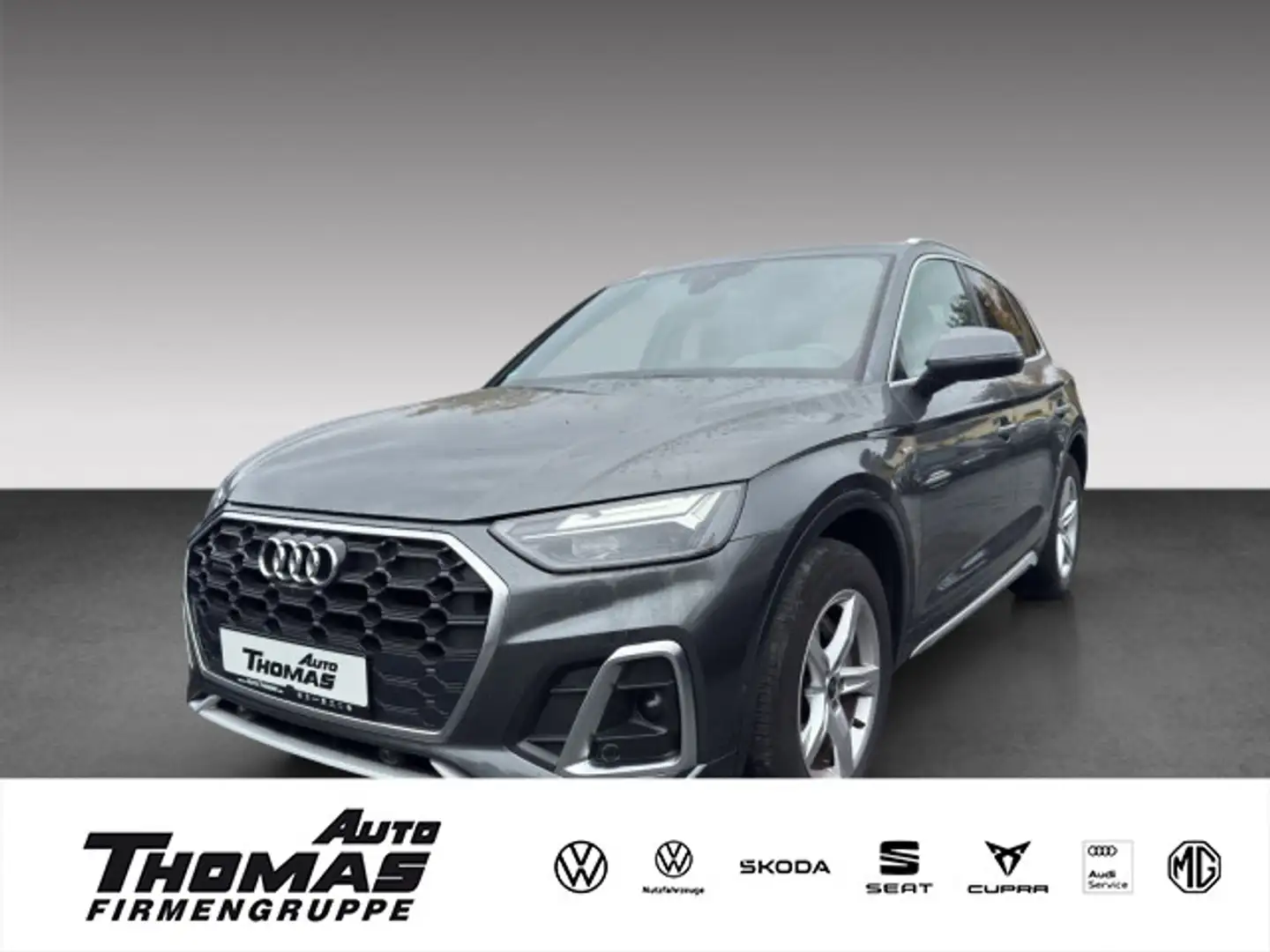 Audi Q5 2,0 TDI quattro S line SHZ Klima Grau - 1