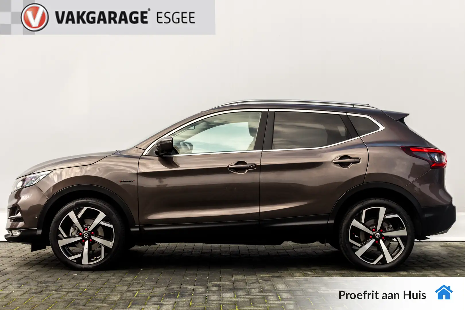 Nissan Qashqai 1.2 116 PK Tekna + AUTOMAAT D.B RIEM IS VERV | Nav Bruin - 2