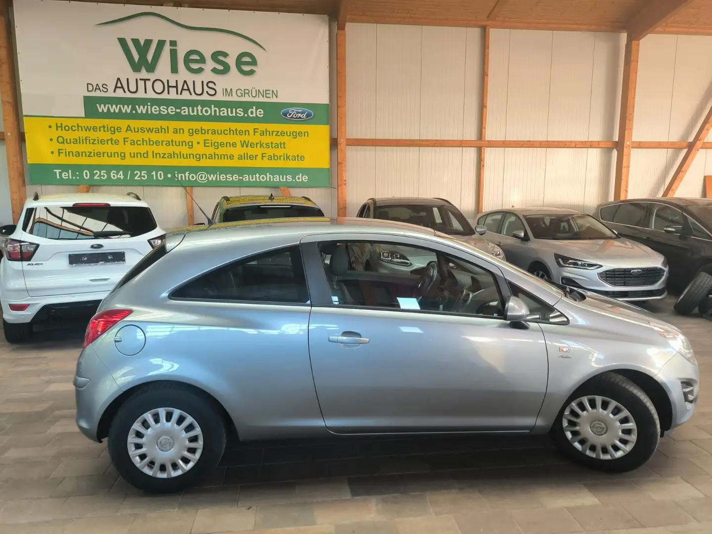 Opel Corsa 1.2 ecoFLEX Active,SHZ,PDC,GRA,Lenkradheiz Argent - 2