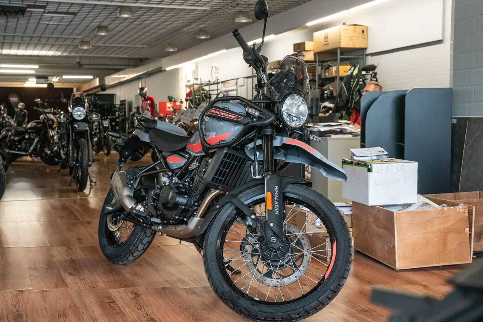 Royal Enfield Himalayan 450 ABS, 1.Hand, unfallfrei,Scheckheft Grau - 2