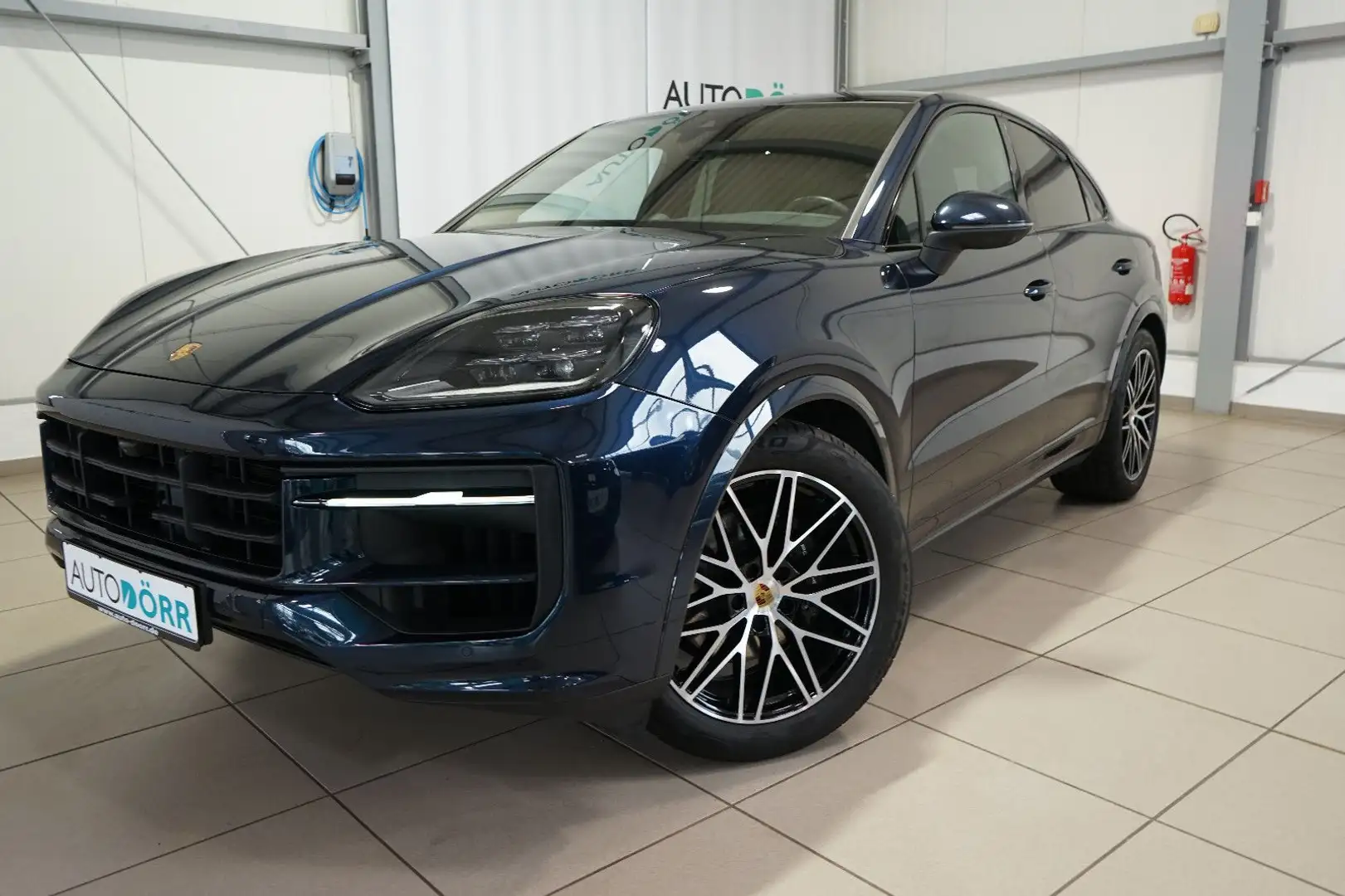 Porsche Cayenne Coupe Panorama+AHK+Luft+BOSE+ACC+4xSHZ Blau - 1