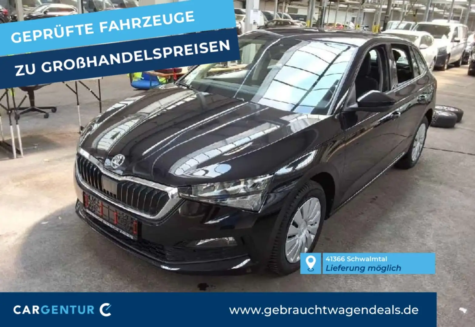 Skoda Scala 1.0 TSI Ambition Navi LED Lane Schwarz - 1