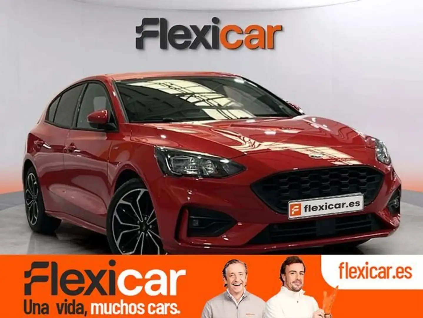 Ford Focus 1.0 Ecoboost ST Line Aut. 125 Rouge - 1