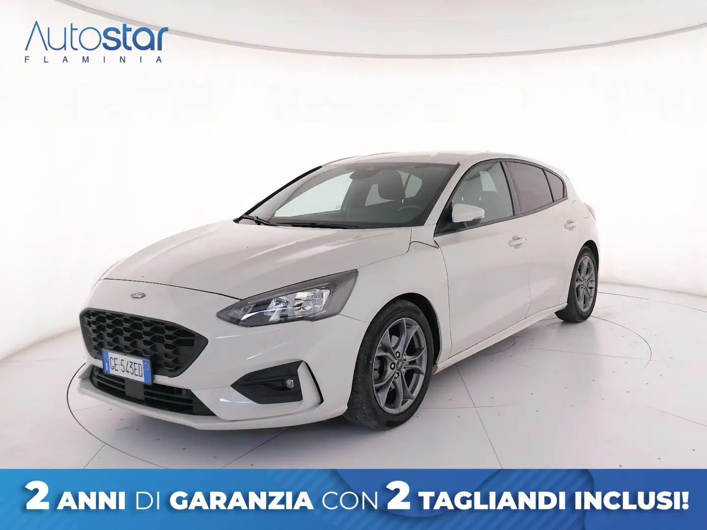 Ford Focus 1.0 ecoboost ST-Line Co-pilot s&s 125cv auto my20 Bianco - 1