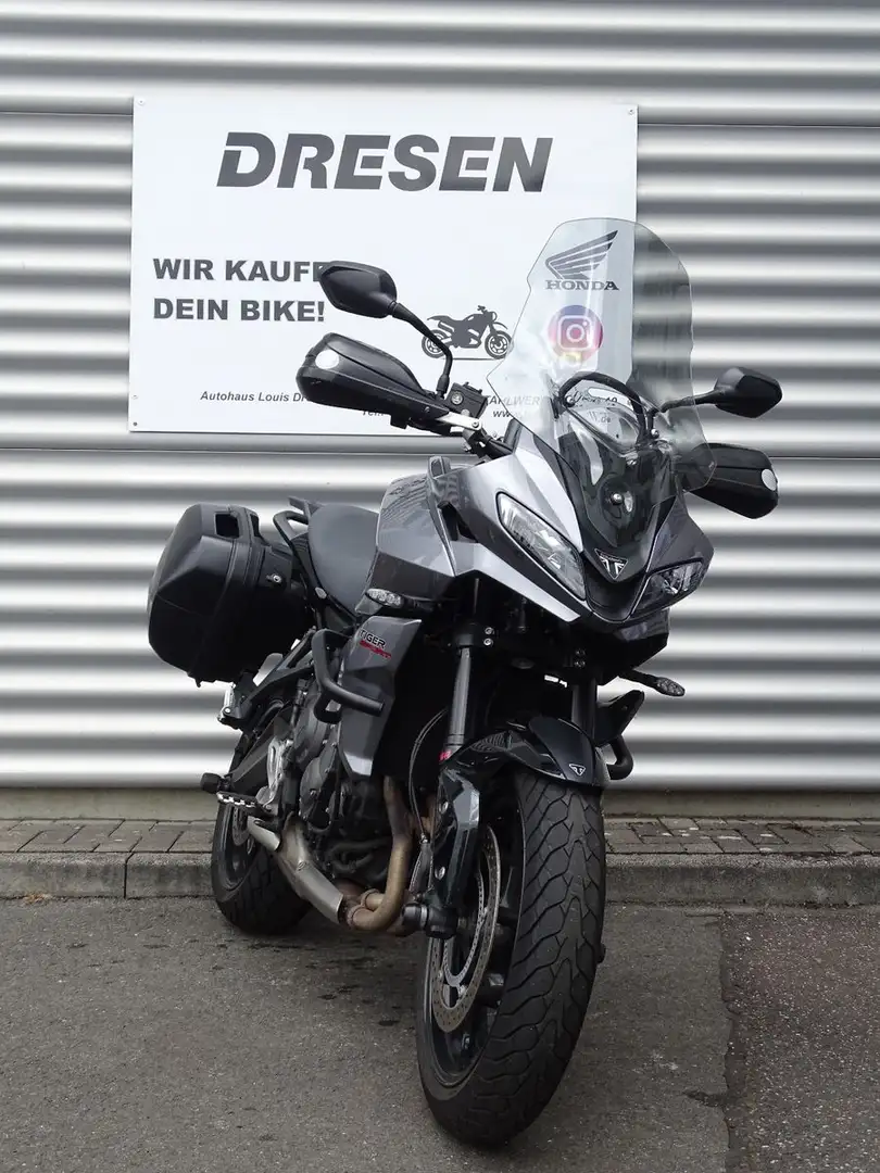 Triumph Tiger Sport 660 ABS * Viel Zubehör * Gris - 2