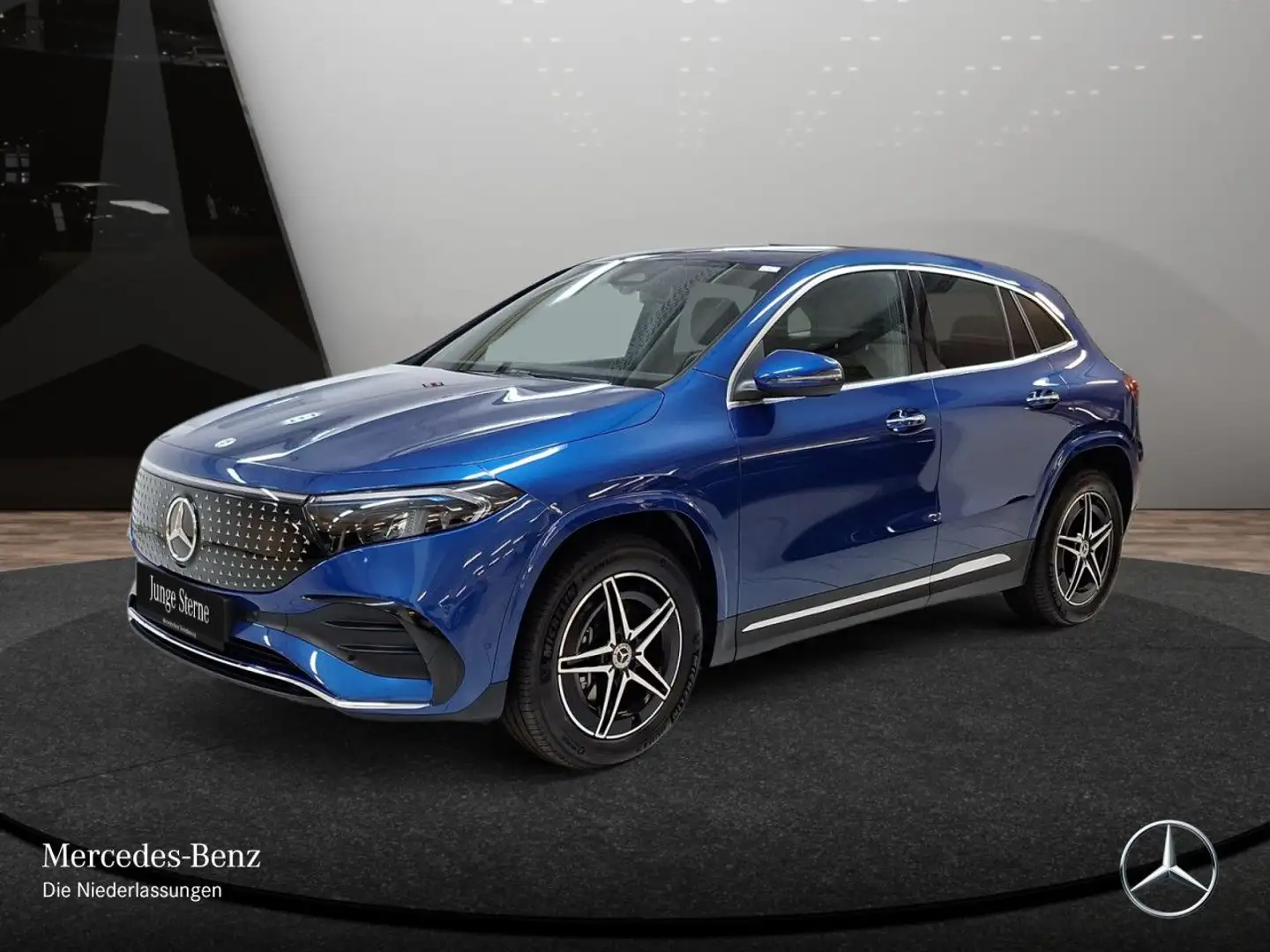Mercedes-Benz EQA 250 AMG+PLUS-PAKET+KAMERA+KEYLESS+SPUR Blau - 2
