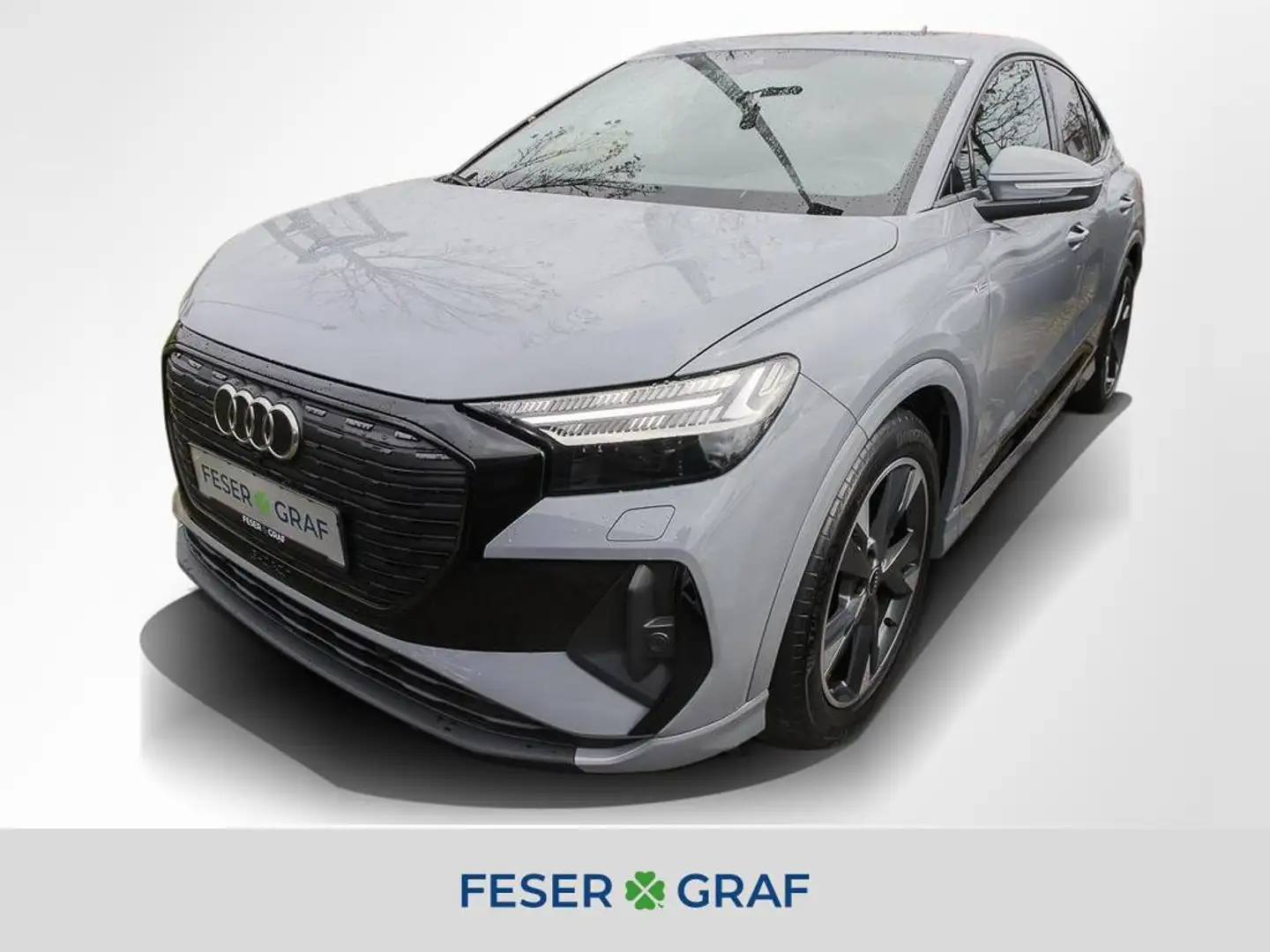 Audi Q4 e-tron Sportback 35 S line Matrix Navi Pano Grau - 1