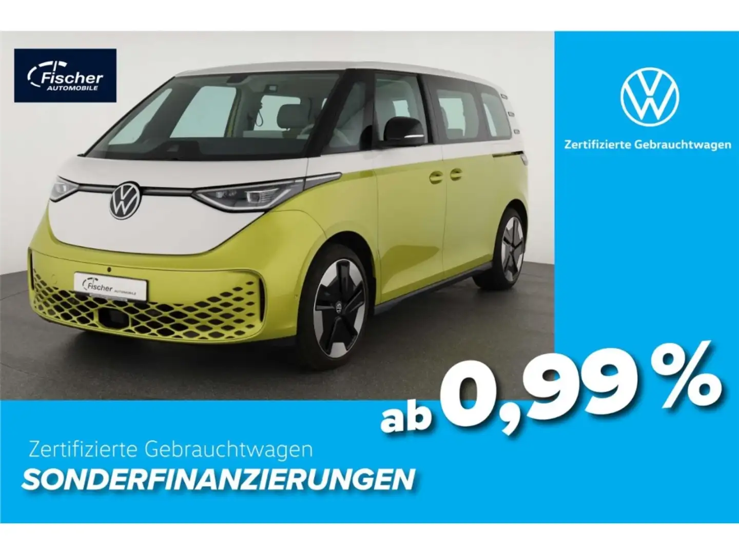 Volkswagen ID. Buzz Pro AHK/Navi/Matrix-LED/Kamera/21'' Jaune - 1