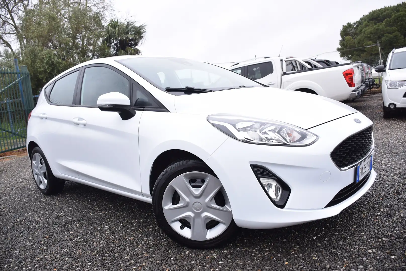 Ford Fiesta 5P 1.5TDCI 85CV 6M NAVI ANDROID CRUISE OK NEOPATEN Bianco - 2