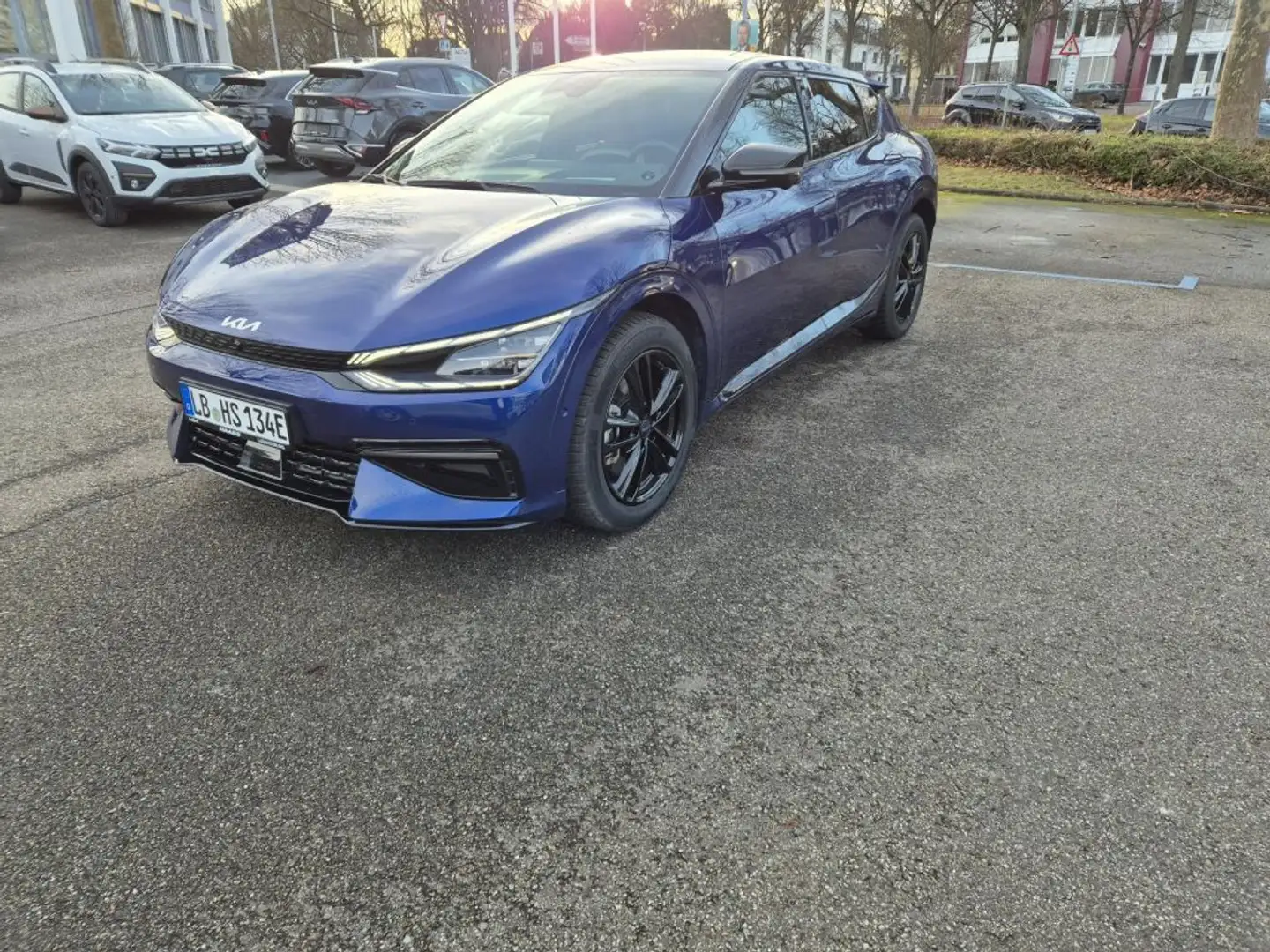 Kia EV6 77,4-kWh GT-line Blau - 1