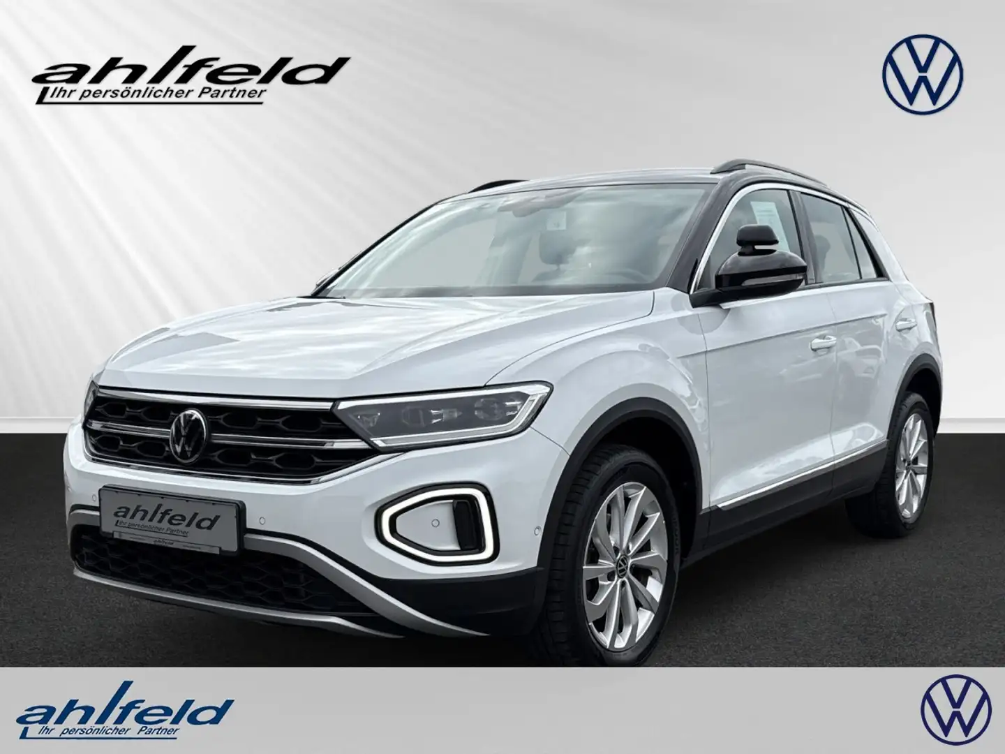 Volkswagen T-Roc Style 2.0 TDI Fahrschule KAM AHK LED ACC Business- Weiß - 1