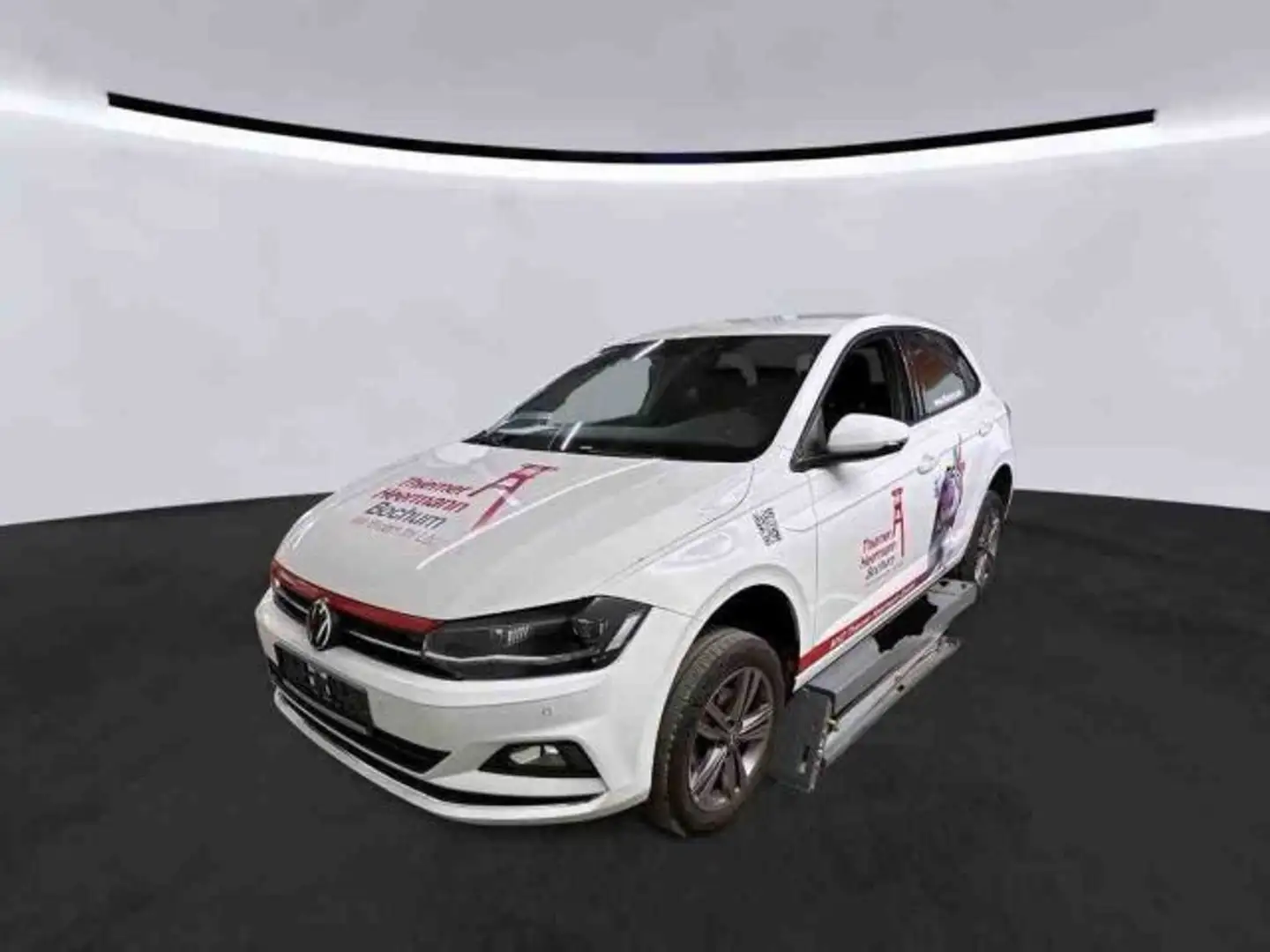 Volkswagen Polo 1.0 TSI HIGHLINE LED+NAVI+ACC+SHZ+2xPDC+DAB Weiß - 2