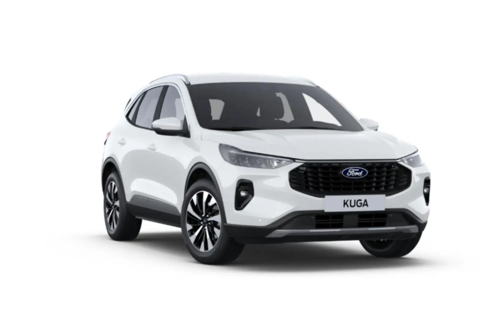 Ford Kuga 2.5 Duratec FHEV Titanium ACC Navi HUD LM Weiß - 1