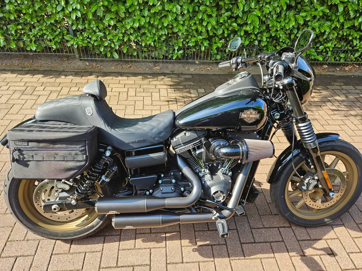 Harley-Davidson Dyna Low Rider FXDLS Öhlins Jekill Hyde S&S Saddlemen SDC Negru - 1