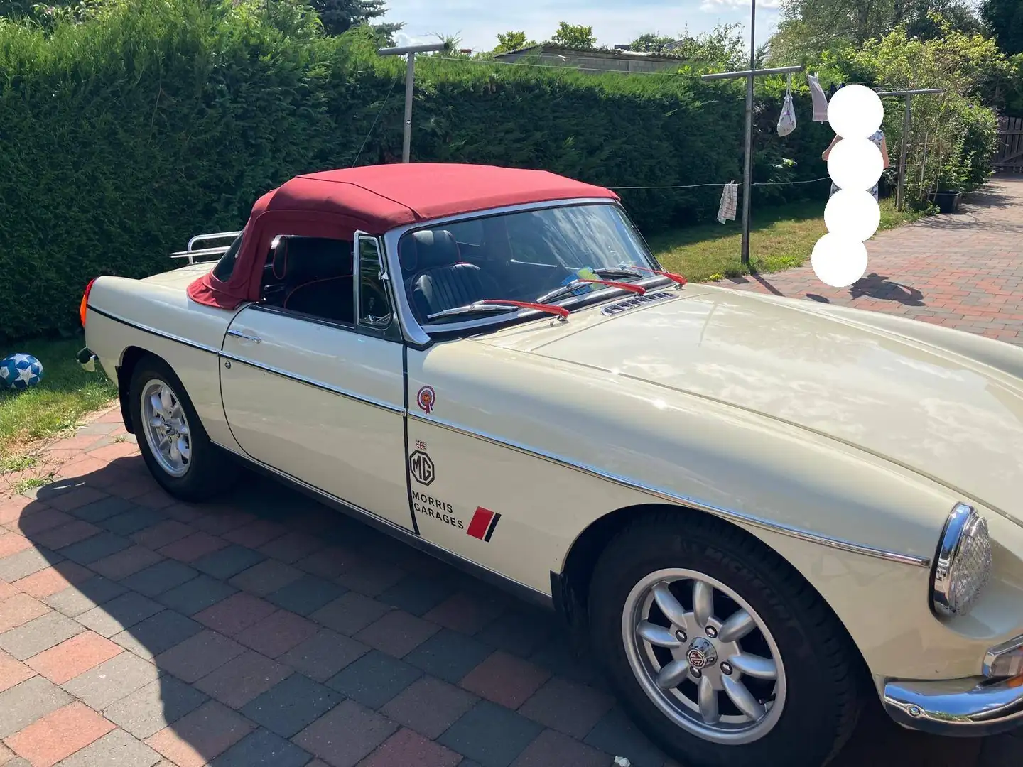 MG MGB roadster Weiß - 1
