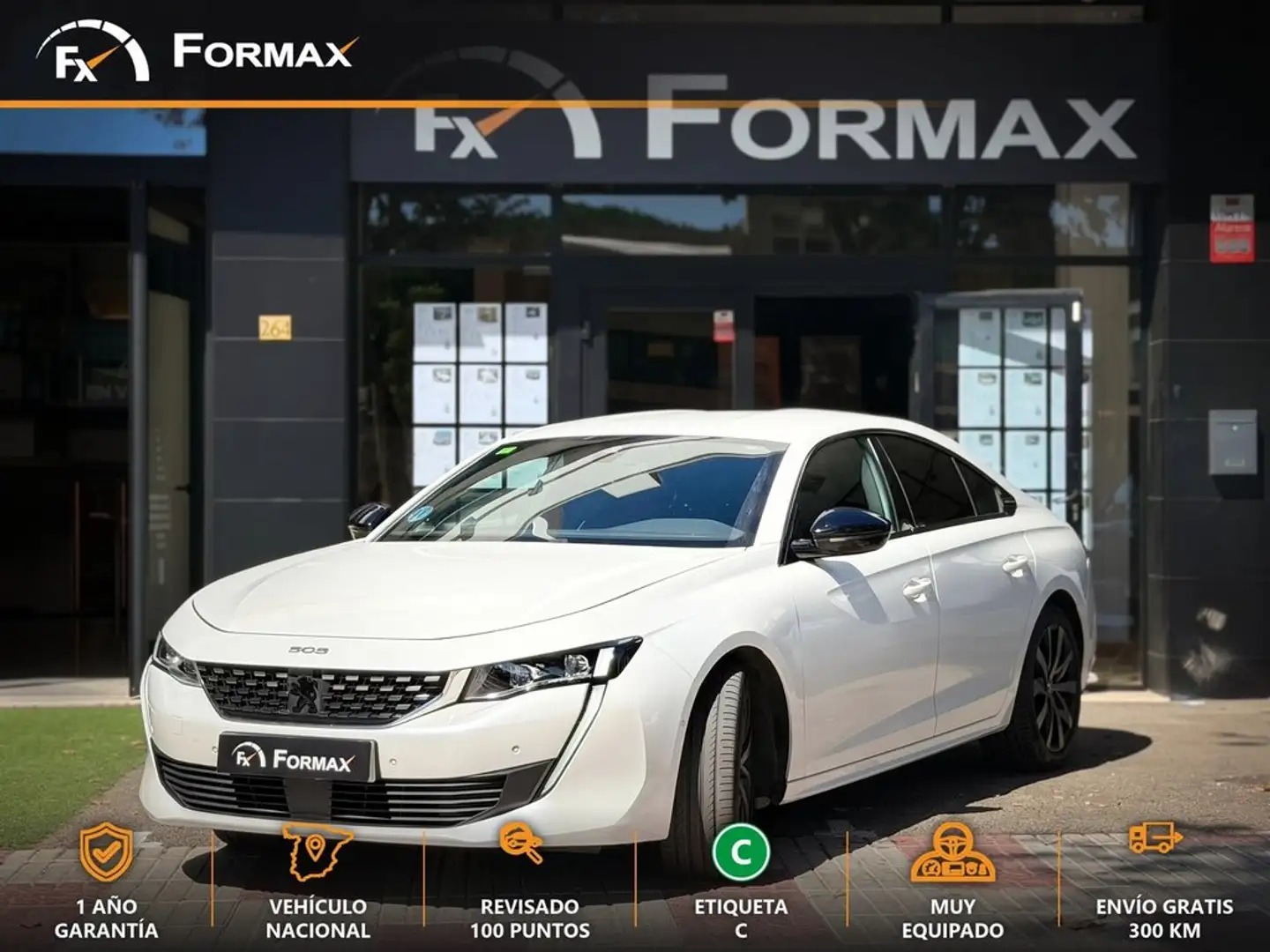 Peugeot 508 5P GT Line BlueHDi 120kW (160) S&S EAT8 Blanco - 1
