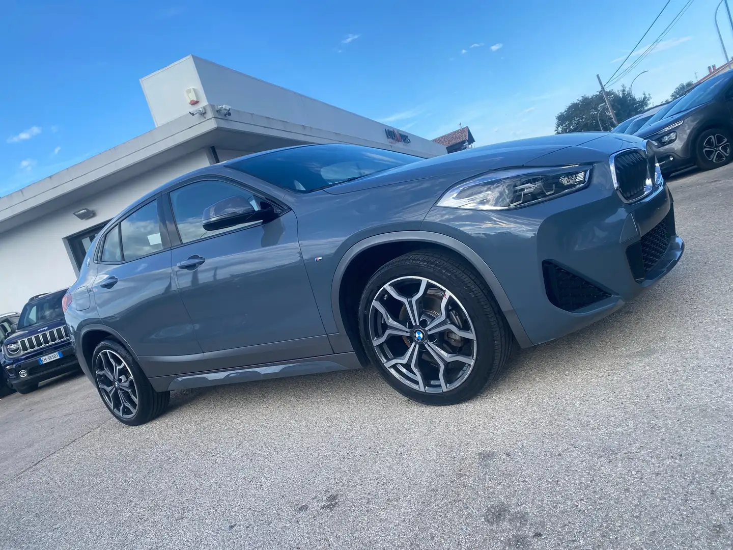 BMW X2 X2 xdrive18d Msport auto Grigio - 2