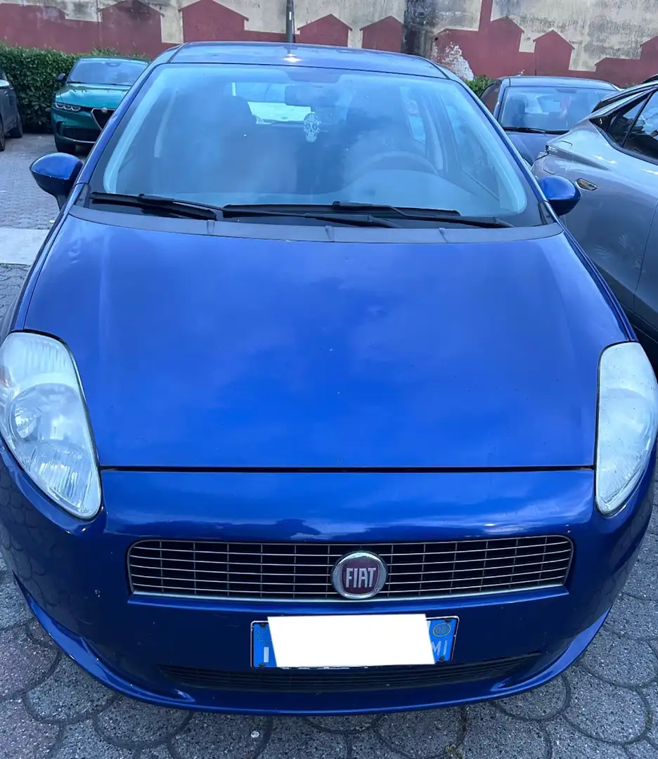 Fiat Grande Punto 5p 1.2 Active c/clima 65cv Blu/Azzurro - 1