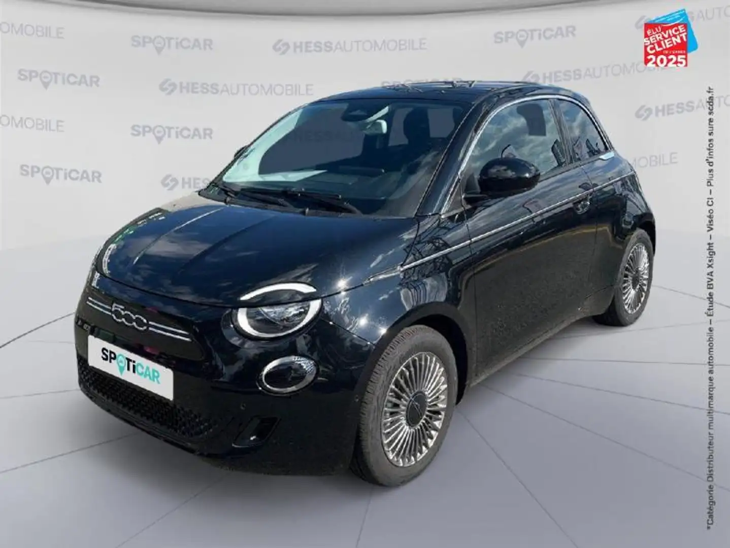 Fiat 500C e 118ch Pack Confort Noir - 1