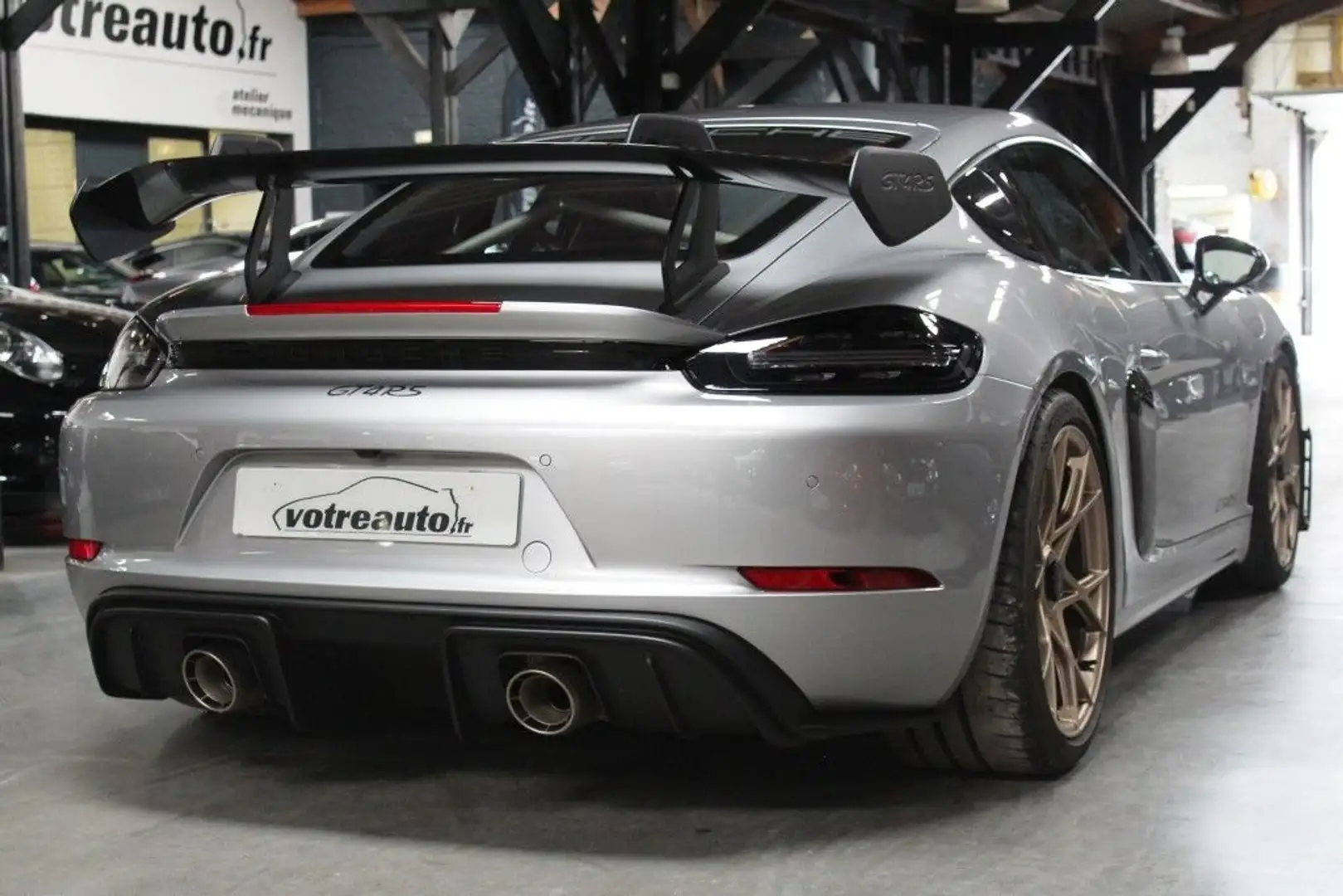 Porsche Cayman (982) CAYMAN 4.0 GT4 500 RS PDK Argent - 2