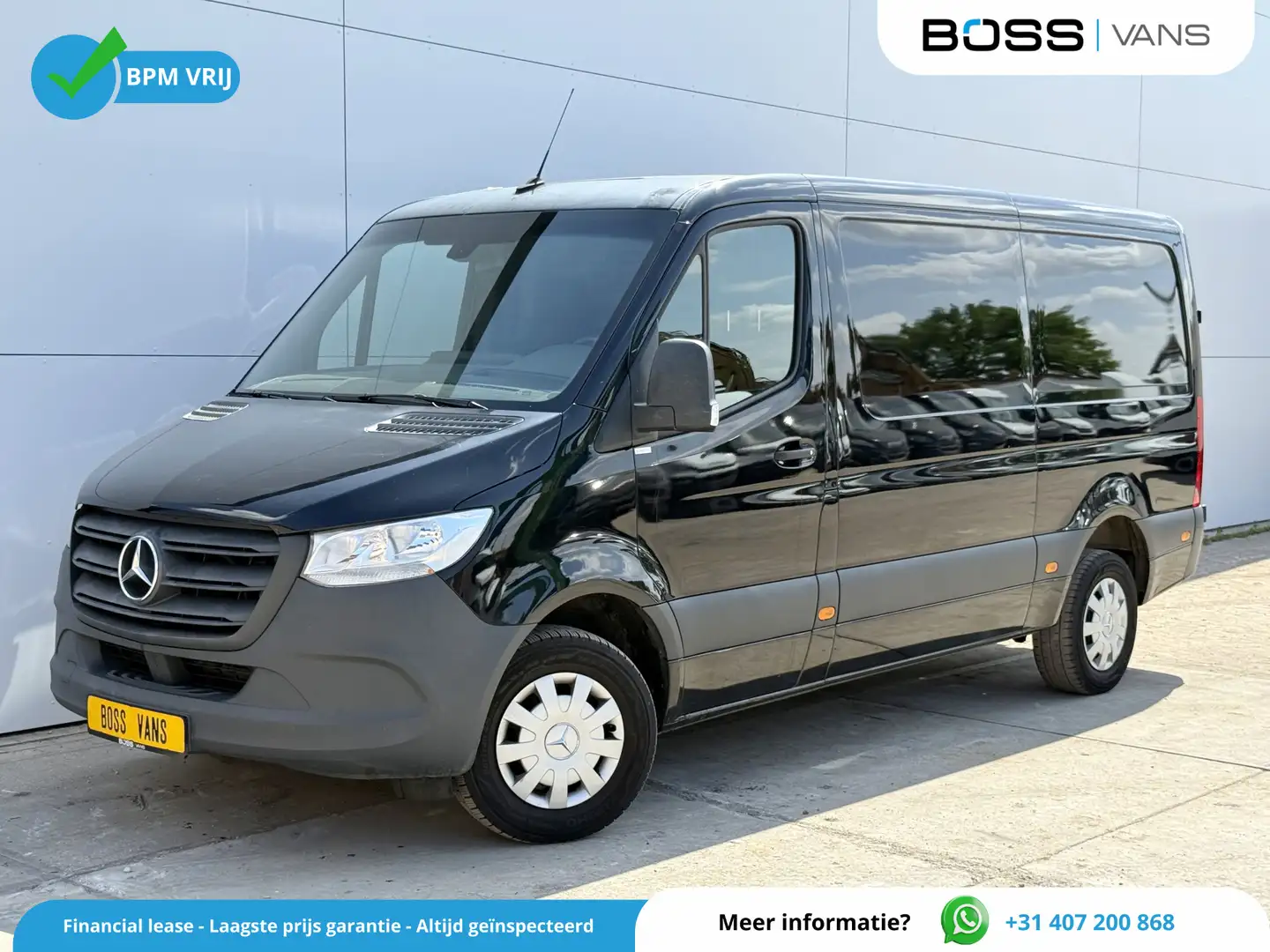 Mercedes-Benz Sprinter 316 CDI Automaat L2H1 Climate Control Cruise Contr Black - 1
