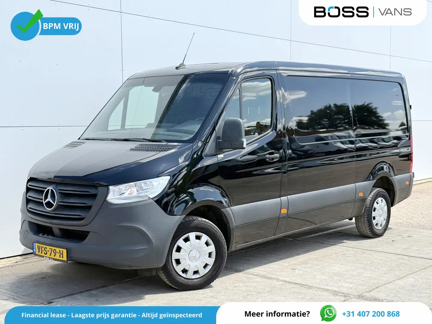 Mercedes-Benz Sprinter 316 CDI Automaat L2H1 Climate Control Cruise Contr Zwart - 1