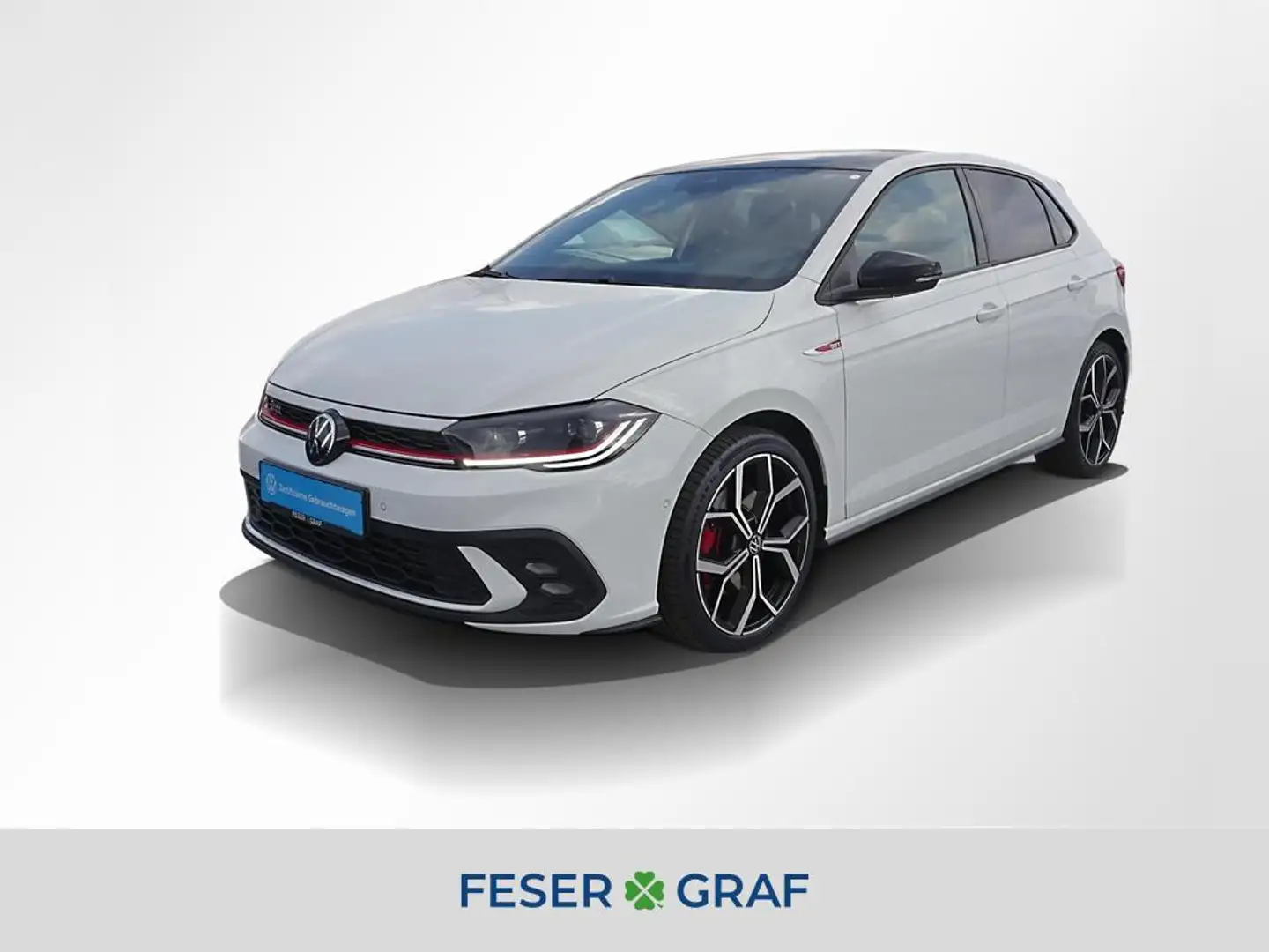 Volkswagen Polo GTI 2.0 TSI DSG ACC Matrix Navi Rüka Sitzh. Weiß - 1