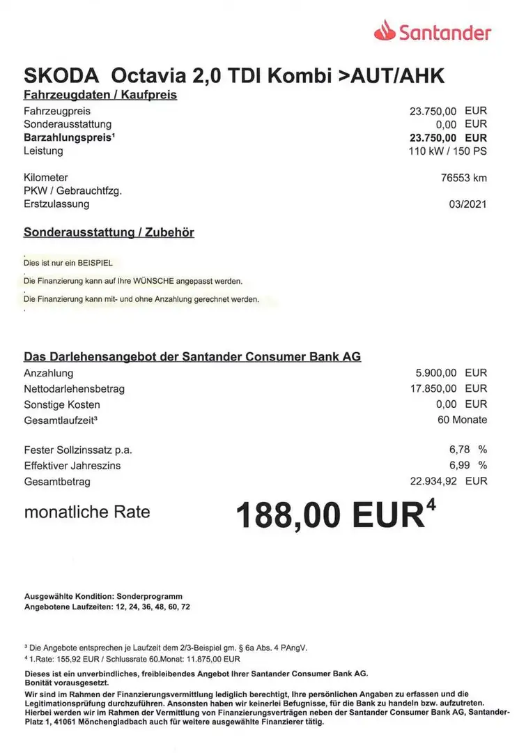 Skoda Octavia 2,0 TDI DPF Kombi AUT/AHK/NAVI/LED/SHZ Argent - 2